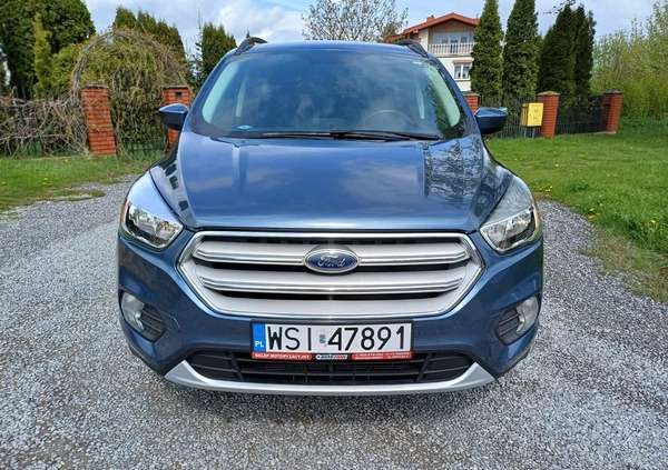 Ford Kuga cena 63900 przebieg: 26117, rok produkcji 2018 z Siedlce małe 92